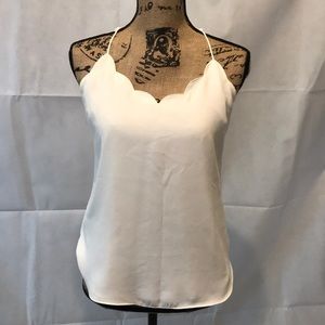 J Crew Scalloped Cami